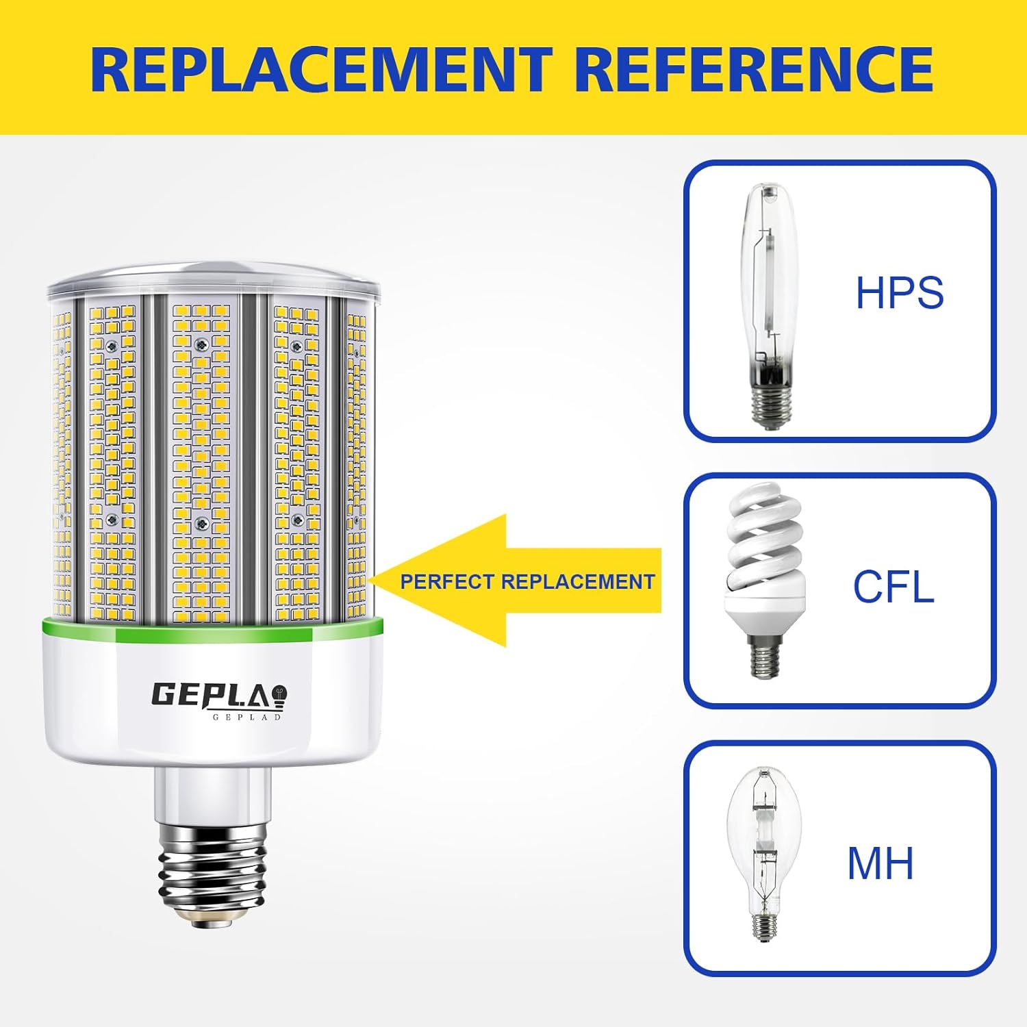 GEPLAD 1000W Equivalent LED Corn Bulb - image 7