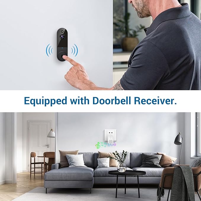 BoldHero 1080p Video Doorbell Camera Wireless - Everyday Use - image 5