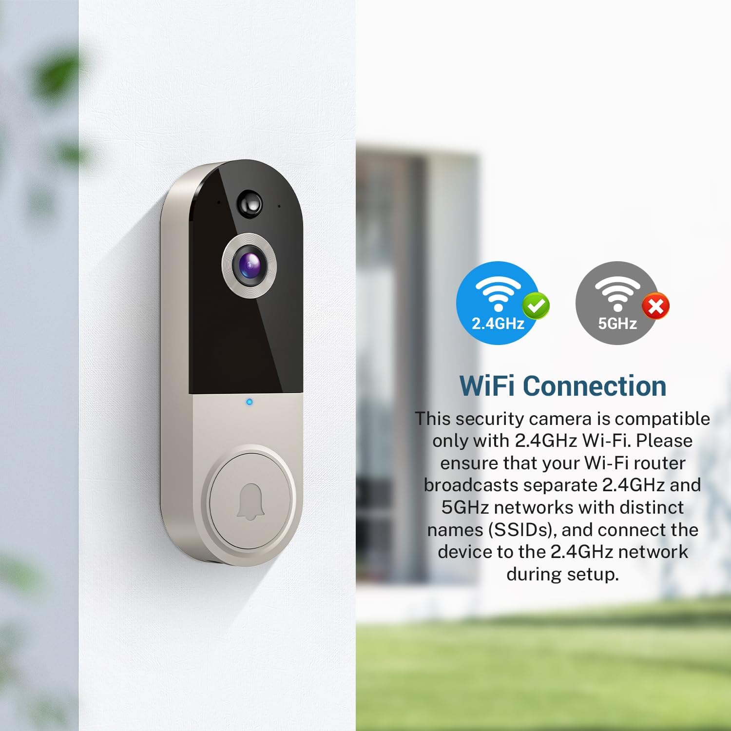 BoomChill 1080p Wireless Video Doorbell Camera, AI Human Detection - image 6