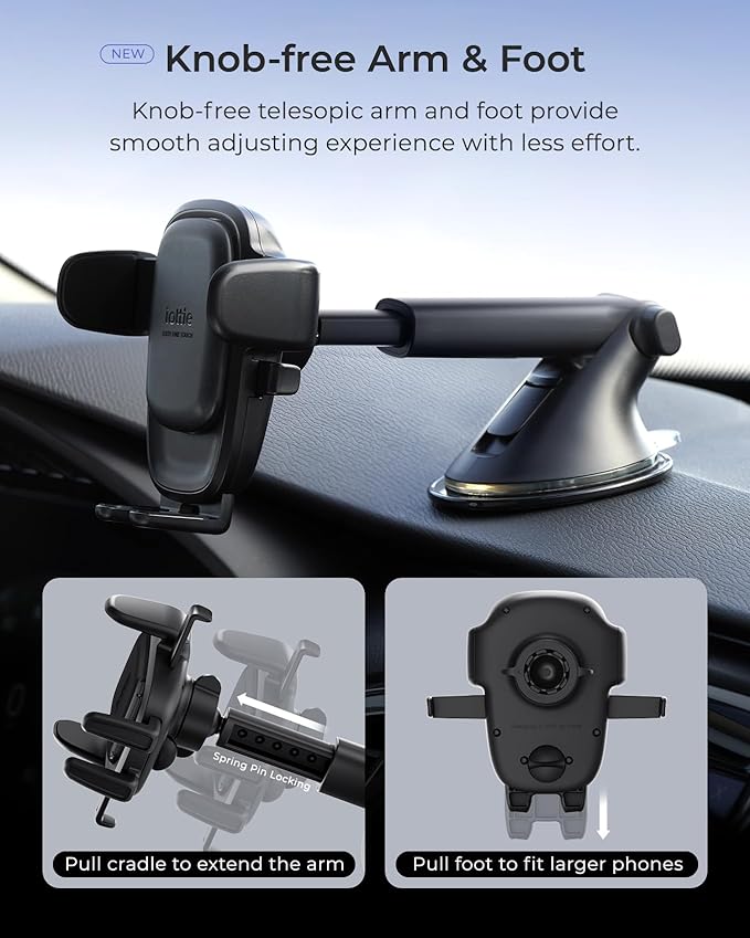 iOttie Easy One Touch Advanced Universal Car Mount Dashboard - image 5