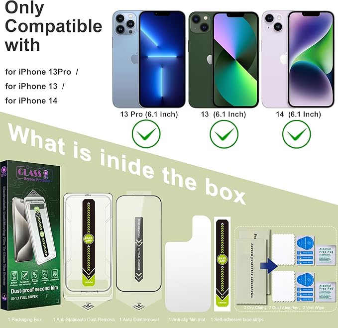 SY SHANGYAN [2-Pack Ultra HD Clear Screen Protector for iPhone - image 6