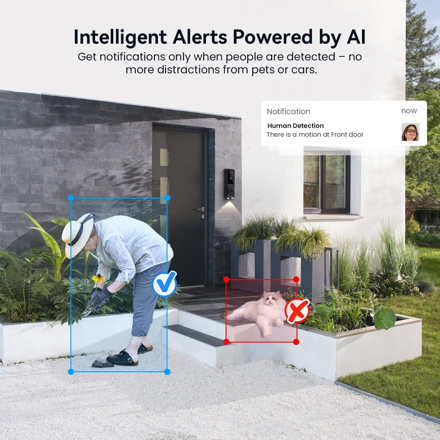 ClipBlur 1080P Dual Camera Wireless Video Doorbell with Doorbell - image 6