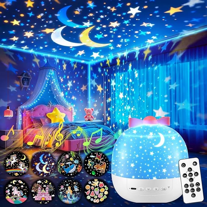 pikoy 【GIFTS PACKAGE】Unicorn Gifts for Girls NightLight 15 Films+10 - image 1