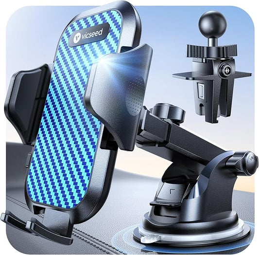 VICSEED Blue Phone Holders for Your Car [Upgraded True Military-Grade - image 1