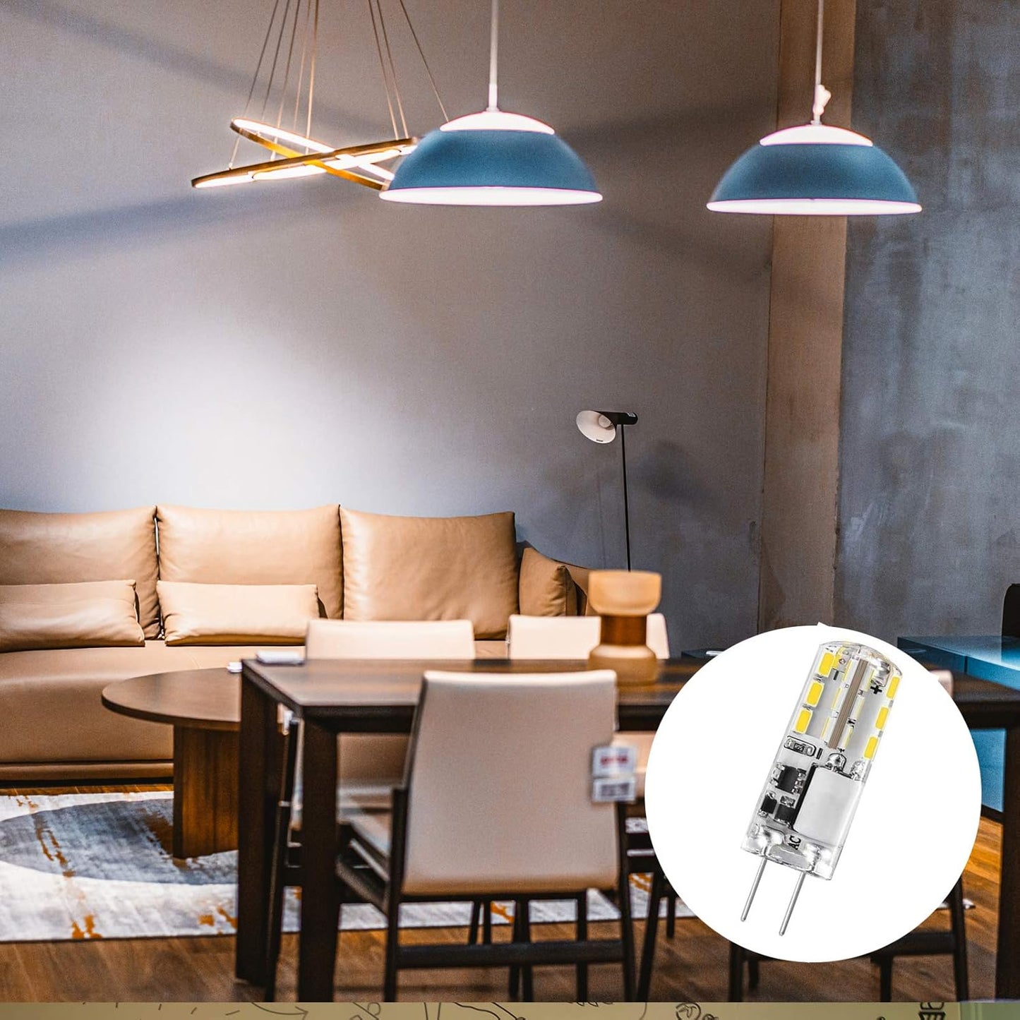 DOPKUSS 10pcs G4 LED Bulbs JC Bi-Pin Base Lights 1.5W AC/DC 12V - image 4