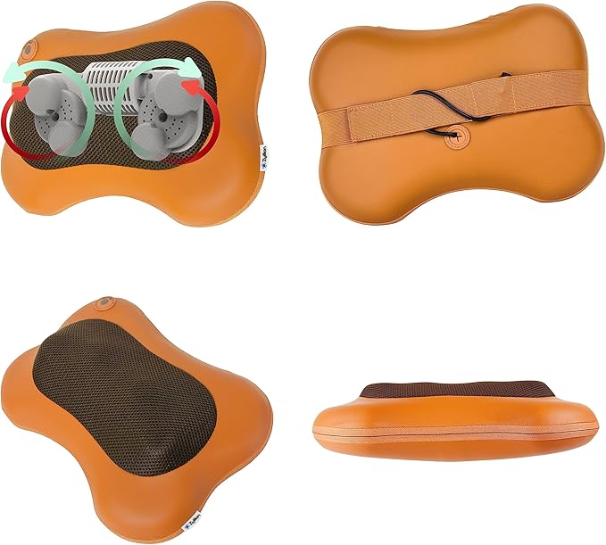 Zyllion Shiatsu Back and Neck Massager with Heat - Everyday Use - image 8