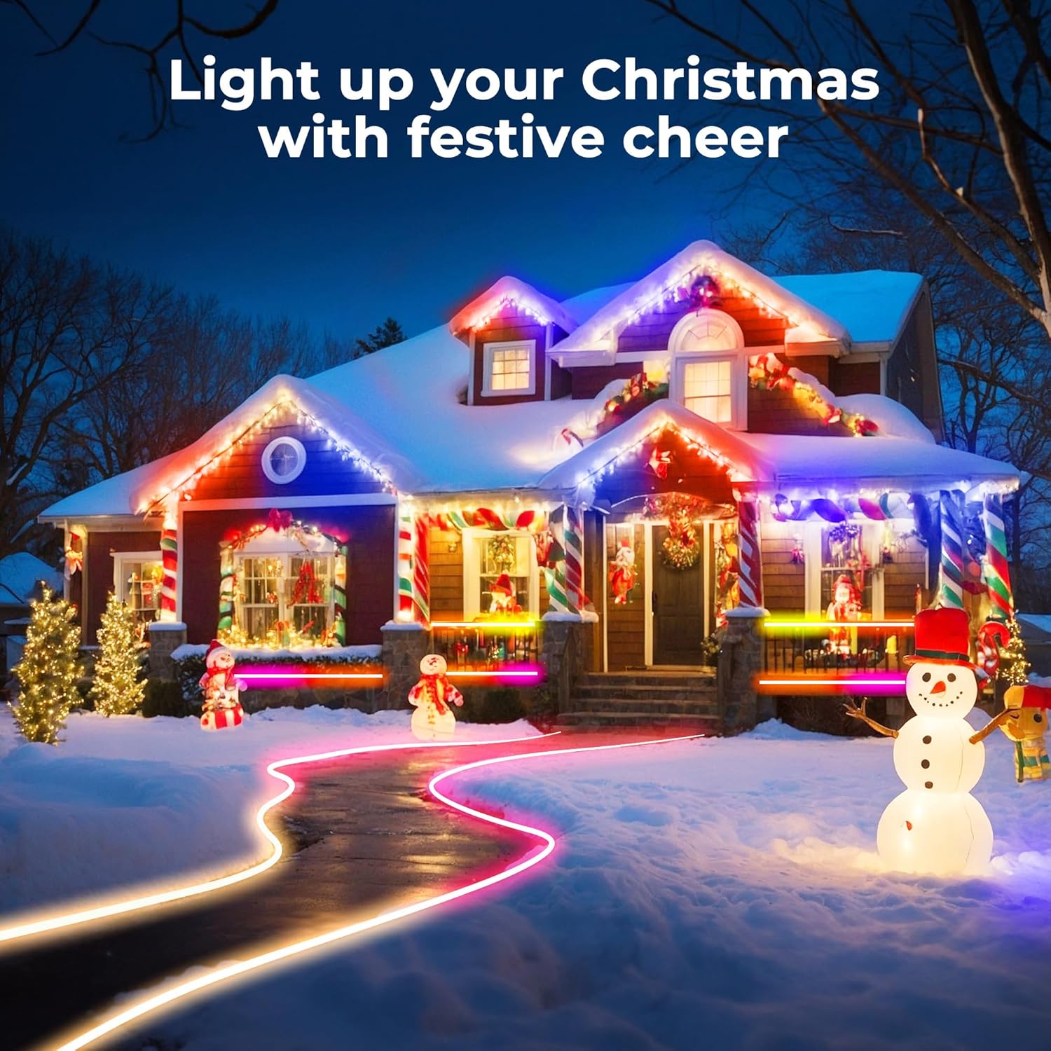 ANDOHAI 100FT LED Neon Rope Lights - image 2