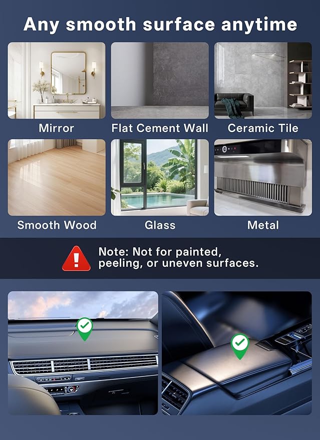 OUNAIDE Car Phone Holder for Magsafe Car Mount 360° Adjustable Vacuum - image 7