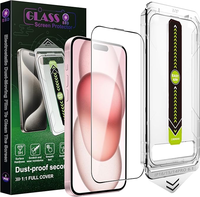SY SHANGYAN [2-Pack Ultra HD Clear Screen Protector for iPhone 14 - image 1