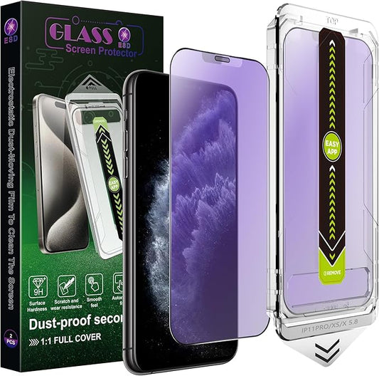 SY SHANGYAN (2-Pack Anti Blue Light Matte Screen Protector for iPhone - image 1