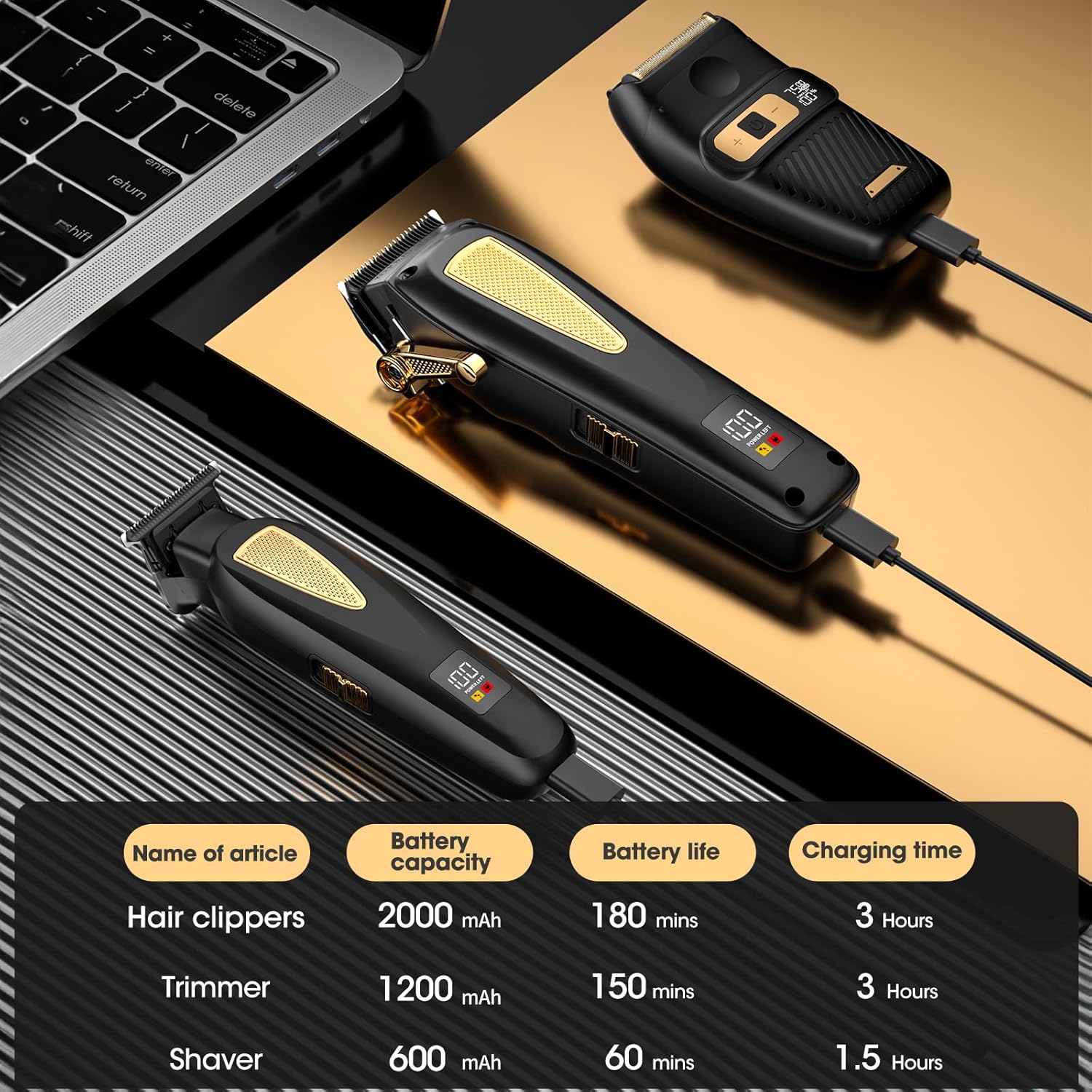 Zesuti Zeuti Hair Clippers,Mens Beard Trimmer,Electric Razor - image 5