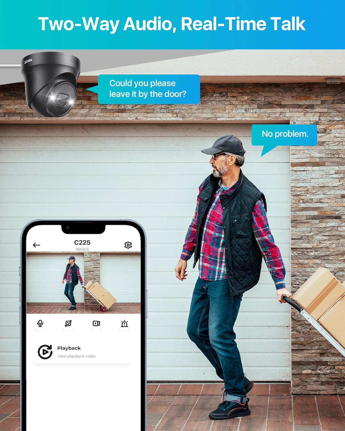 ZOSI 16CH 4K PoE Security Camera System with 4TB HDD,8pcs 8MP 4K PoE - image 5