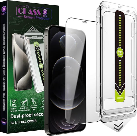 SY SHANGYAN (2-Pack Ultra HD Clear Screen Protector for iPhone 12/12 - image 1