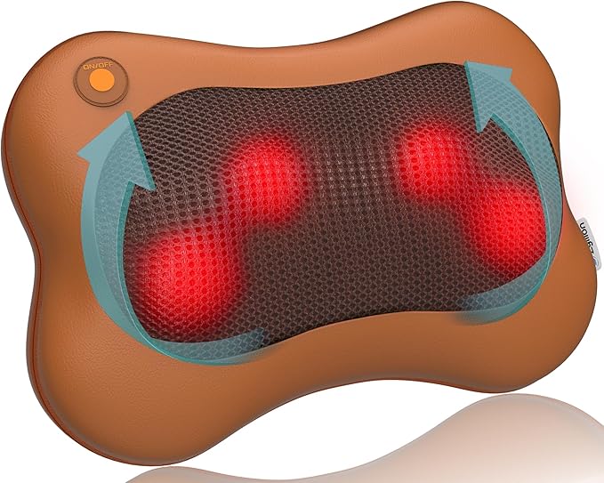 Zyllion Shiatsu Back and Neck Massager with Heat - Everyday Use - image 1