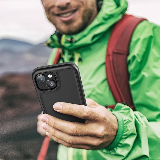 ENCASED Protective Belt Case Designed for iPhone 15 Plus with Holster - image 7