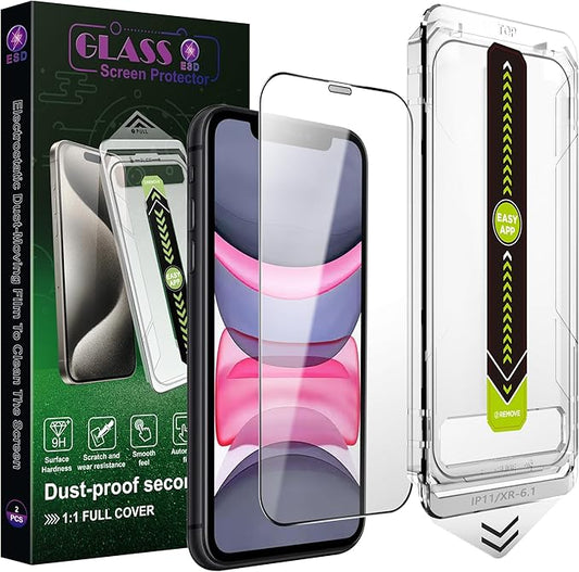 SY SHANGYAN (2-Pack Ultra HD Clear Screen Protector for iPhone 11/XR - image 1