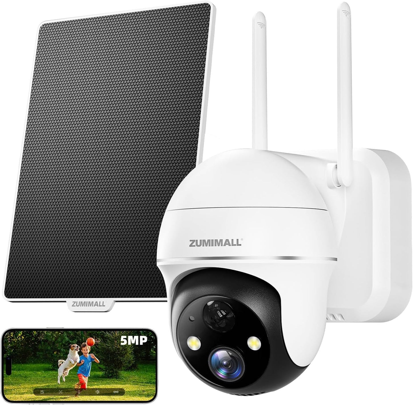 ZUMIMALL 5MP Security Cameras Wireless Outdoor - Everyday Use - image 1