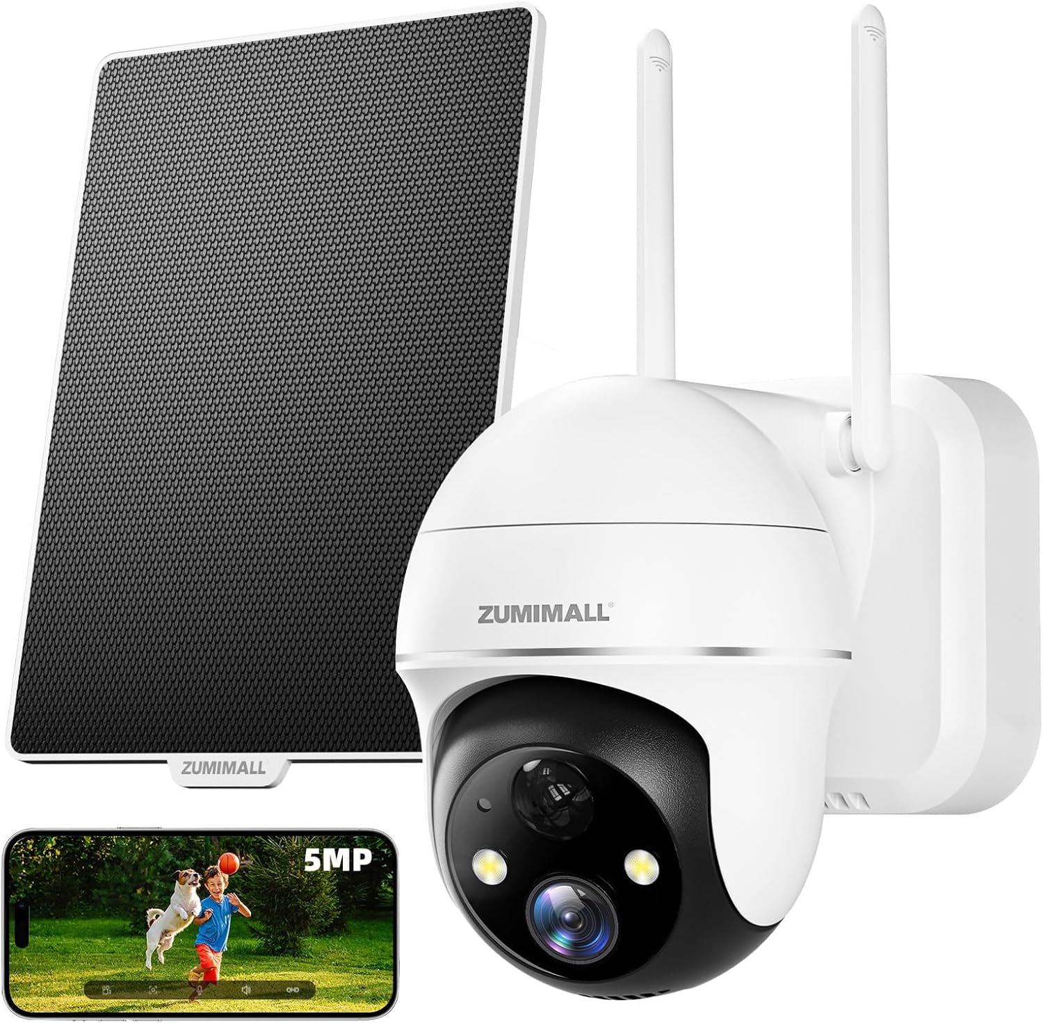 ZUMIMALL 5MP Security Cameras Wireless Outdoor - Everyday Use - image 1