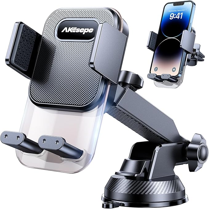 AKESEPE [Thick Cases Friendly [85+LBS Strongest Suction] Phone Holders - image 1