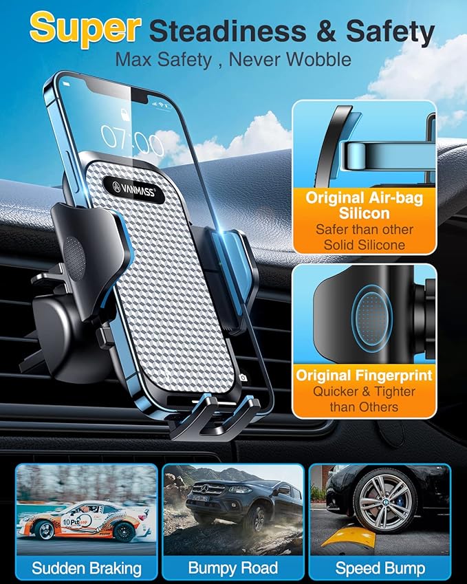 [Pro Version] VANMASS Universal Car Phone Mount [Super Suction Cup] - image 9