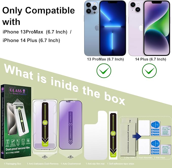 SY SHANGYAN (2-Pack Anti Blue Light Matte Screen Protector for iPhone - image 7