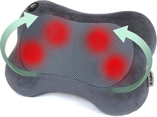 Zyllion Shiatsu Back and Neck Massager with Heat - Everyday Use - image 1