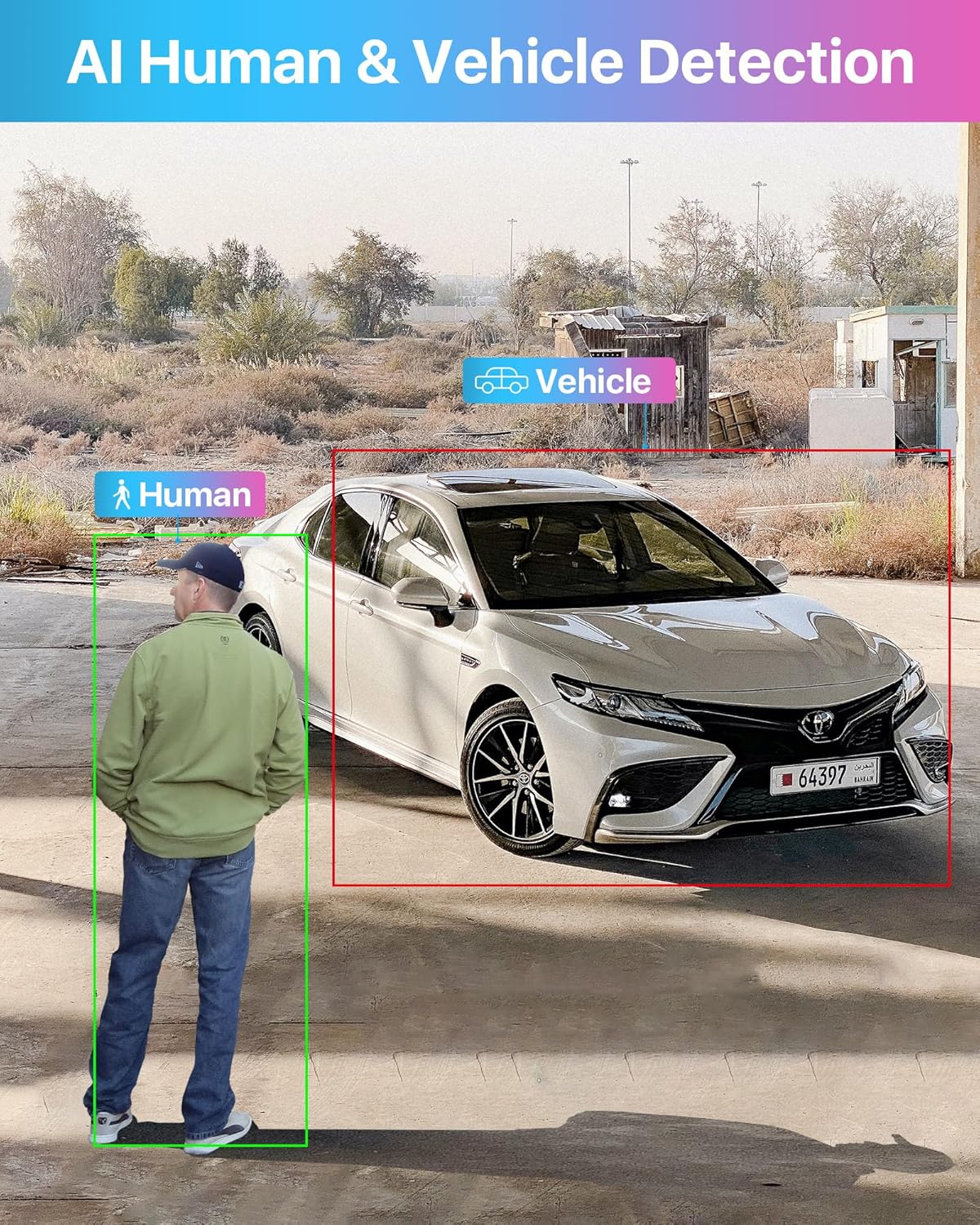 ZOSI 1080p Home Security Cameras System with AI Human/Vehicle - image 2