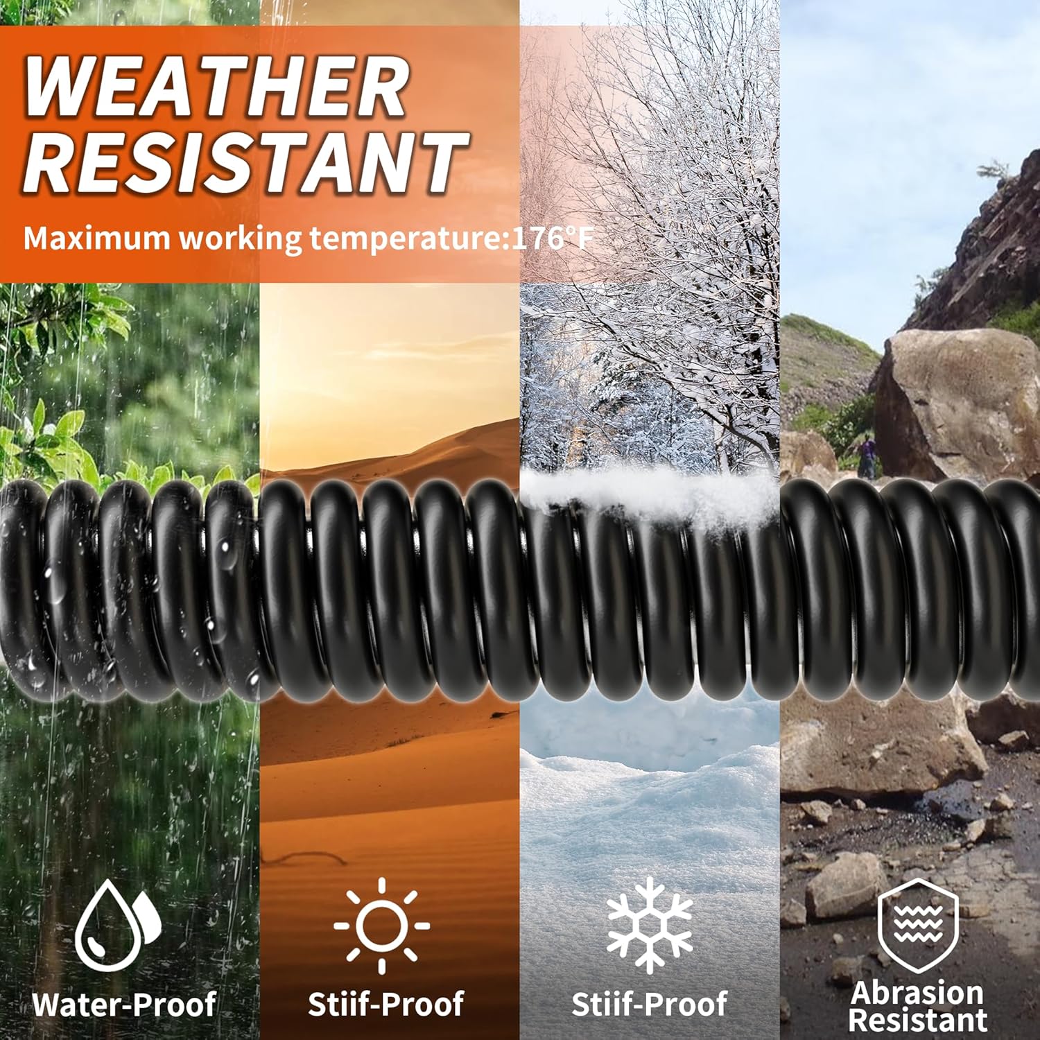 energeaster 100FT 18 Gauge Wire,Automotive Wire,3 Conductor Electrical - image 4